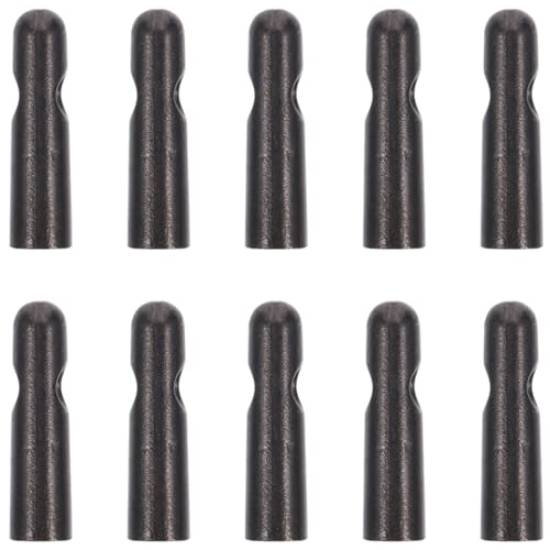 Cuentas de cola de paraguas de metal 3.4mm COLLBATH tapones de repuesto bastón 10uds