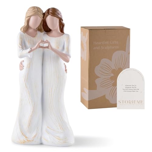Sister Figurines – Best Friends Gifts for Women, Bestie Friendship Christmas & Birthday Gift