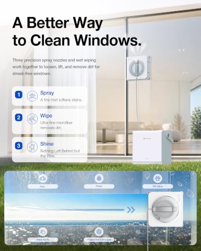 Image of ECOVACS WINBOT W2S PRO Omni Robotic Window Cleaner with Portable Station