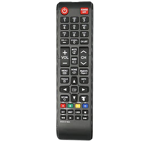 Image of Ehop BN59-01180A Compatible Remote for Samsung HD TV TM1240A DH40D DH48D DH55D DM32D DM40D DM48D DC48E-M DC55E-M DC40E-H DC48E-H ED75E ML32E ML55E EM65E EM75E DC32E DC40E DC48E DC55E DC32E-M DC40E-M