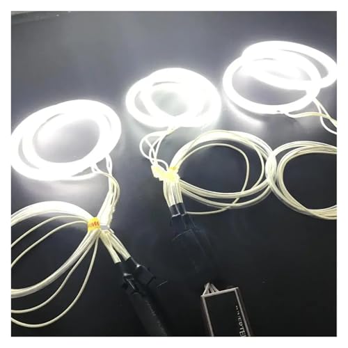 Kit halo para faros CCFL en rutas nocturnas con Alfa Romeo 159 HochiTech 6000K 5