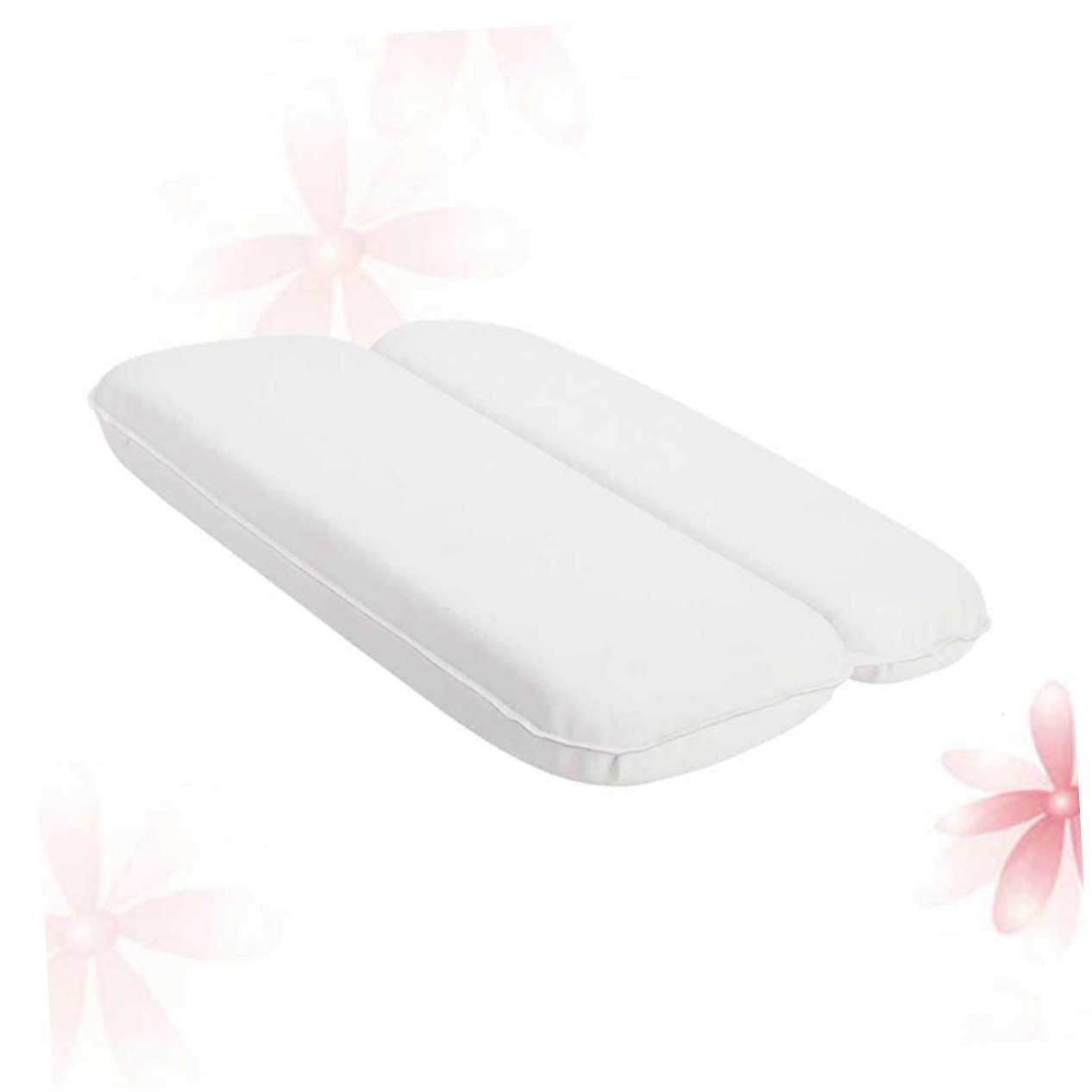 LABRIMP Cuscino Bagno in PU con Ventose Supporto Cervicale Ergonomico per e Spa Antiscivolo e Traspirante