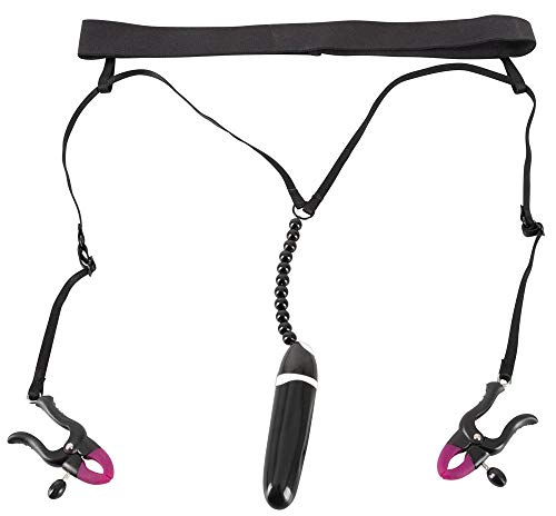 Bad Kitty Bad Kitty Spareder String avec vibrateur Noir Taille Unique