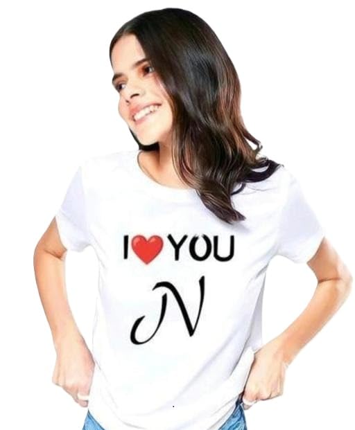 Image of Raman-Enterprise Trendy Flower Printed Girls & Women Tshirt