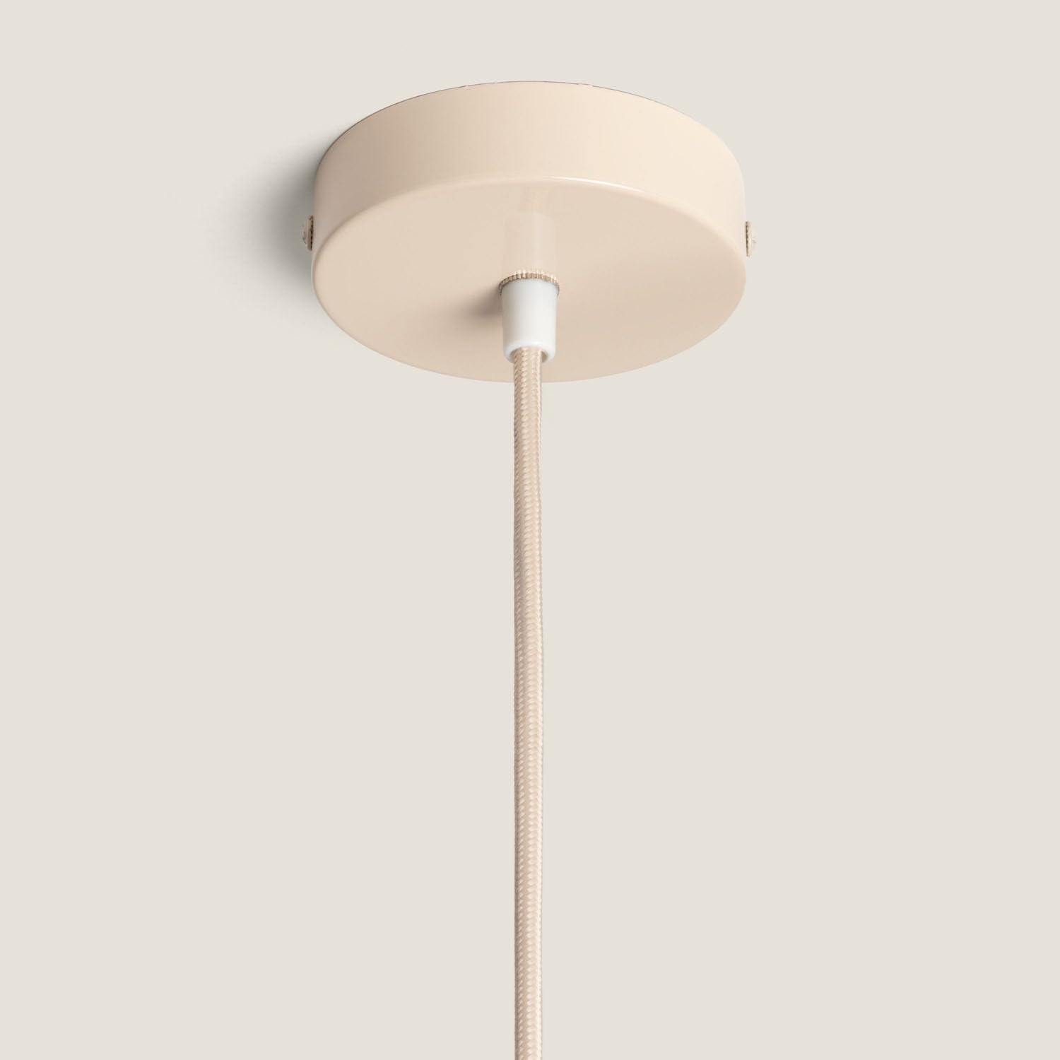LEDKIA Lámpara Colgante Metal Noa Beige ø35 cm