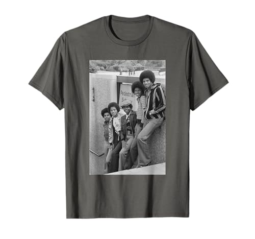 Photo de Michael Jackson The Jackson 5 Pop Group à Londres 1977 T-Shirt
