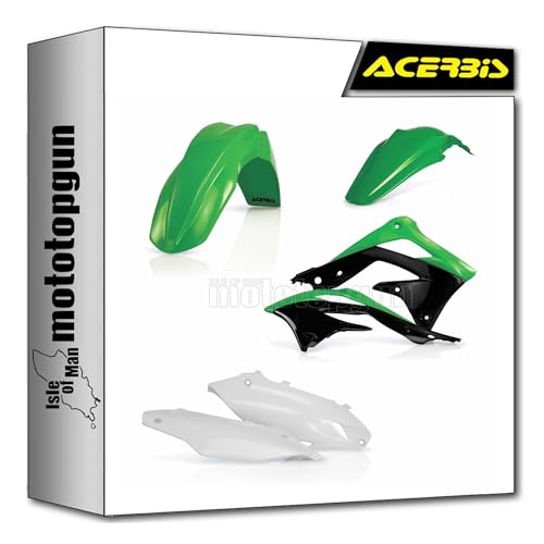 Carenage Acerbis 0016320.553 contre les plastiques ternis de Kawasaki KXF 450