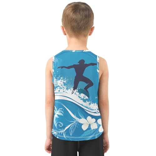 Boys Sleeveless Tank Tops Shirts Athletic Undershirts3