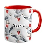 Lotacy Personalized Seagull Mug