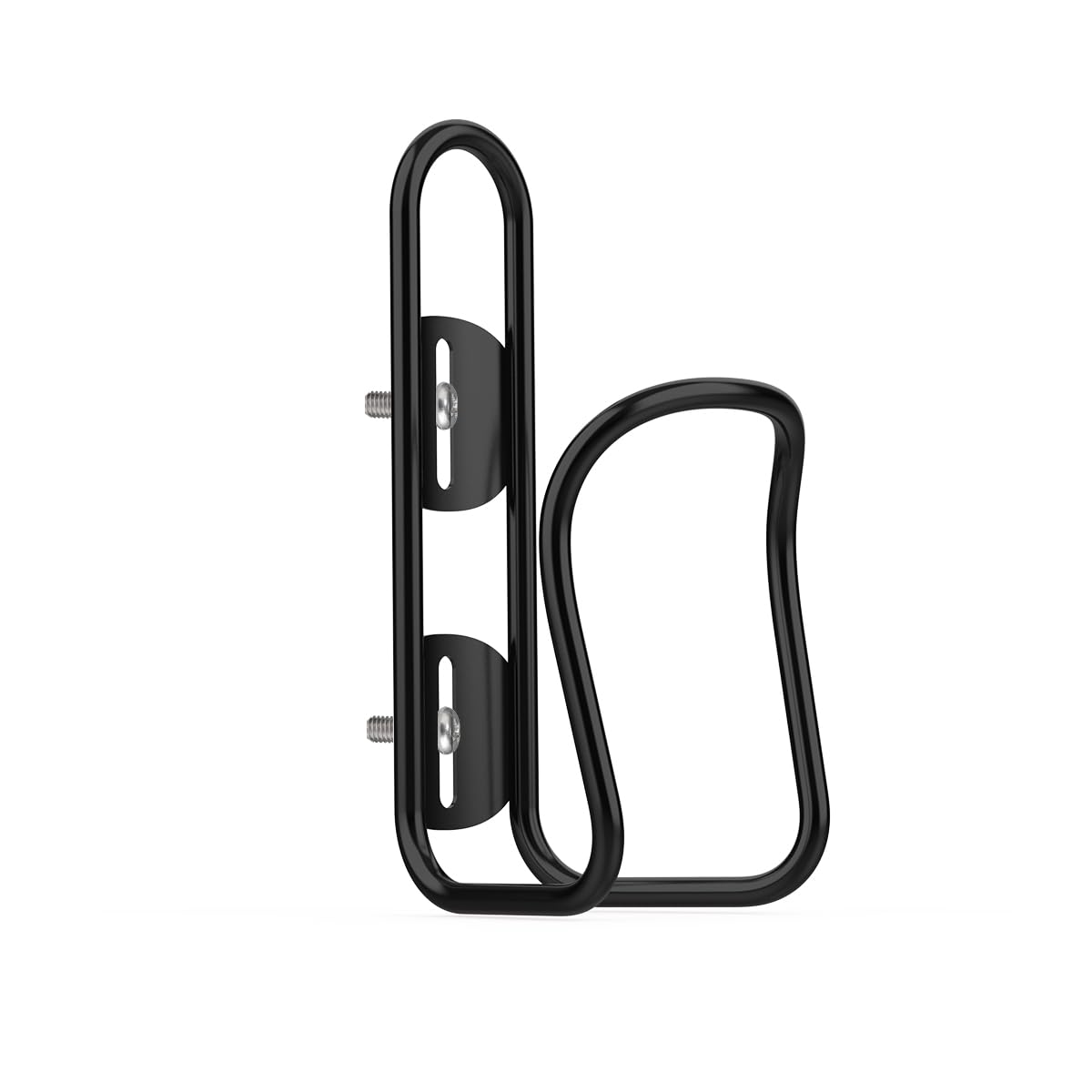 Blue Titanium Water Cages for Bicycle (Black)