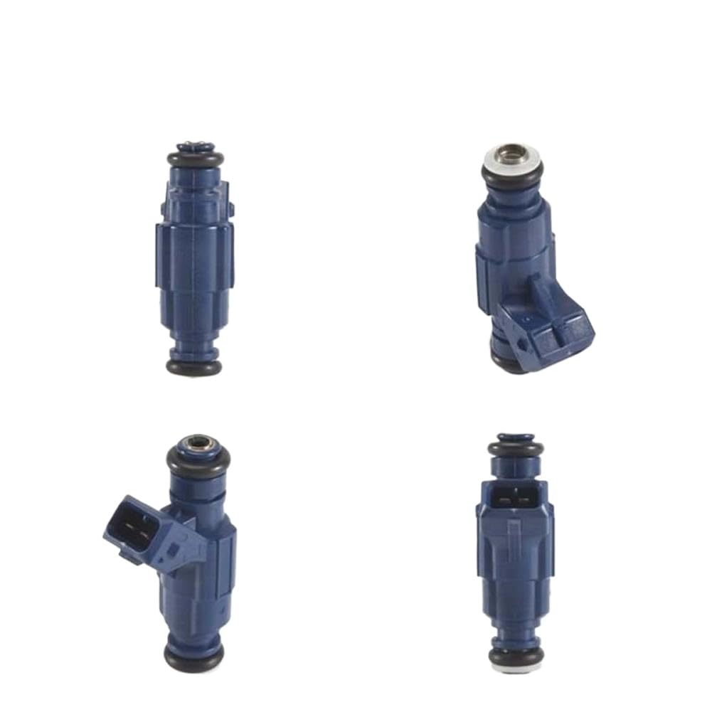 Kzcetcgam Onecolor 4Pcs Fuel Injector 1.8L Turbocharged 0280156065 06B133551m Compatible With A4 2000-2005 2001-2006