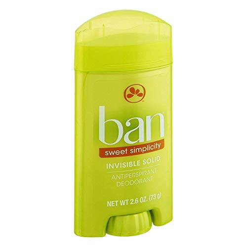 Ban Desodorante Invisible Sólido 2.6oz 2 Pack miniatura 1