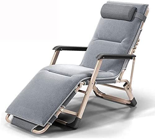 Fauteuil inclinable d'extérieur pliable ergonomique contre le mal de dos