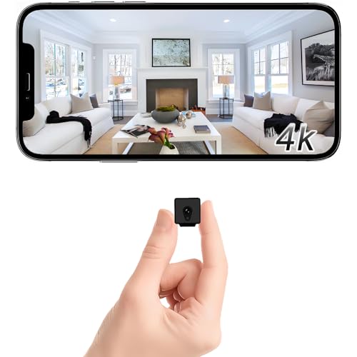 4K WiFi Mini Security Camera Wireless Indoor Home HD Small