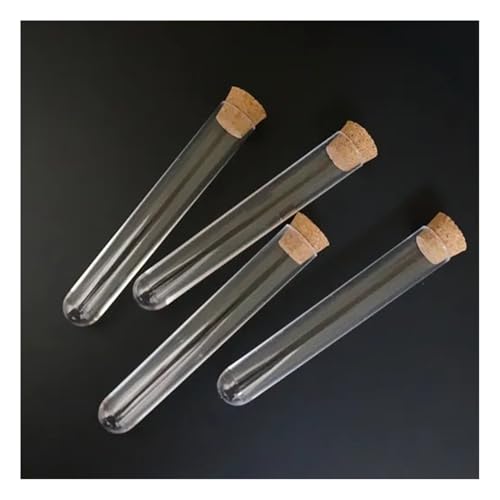 Tubes de laboratoire en plastique rigide pour le classement de graines et botaniques