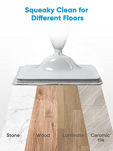 Fineiva 8 peças de almofadas de esfregão a vapor Light n Easy para 7618ANW 7618ANB S3101, almofadas