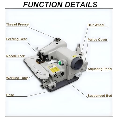 Machine point aveugle portable pour réussir vos ourlets invisibles de jupes