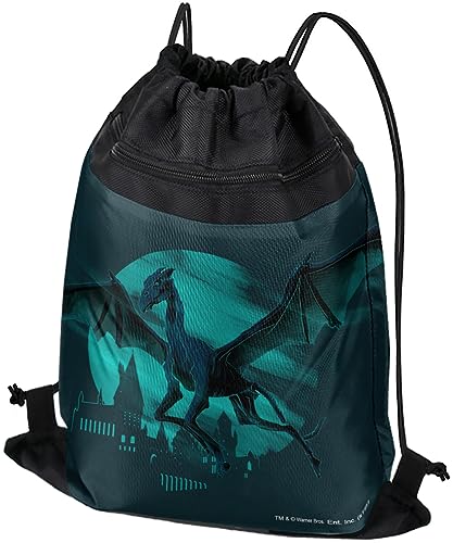 LOGOVISION Harry Potter Thestral Drawstring Backpack Sports Bag Sackpack 17