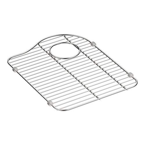 KOHLER 5135-ST Hartland Stainless Steel Sink Rack For Right-Hand Bowl, 13-1/8" x 16-7/8", Fits in KOHLER Hartland Sink