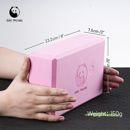Slim Panda Yoga Blocks Set of 2 & Bag - Image 4