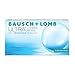 Bausch + Lomb Ultra, sphärische Premium Monatslinsen, Kontaktlinsen weich, 6 Stück BC 8.5 mm/DIA 14.2 / -2.50 Dioptrien