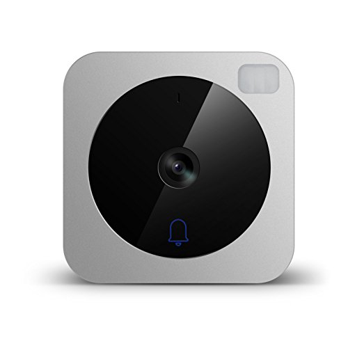 Preisvergleich Produktbild Vuebell Video-Türklingel, Wi-Fi, silberfarben