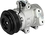 AC Compressor with Clutch Fit for CO-11297C Fits for F-ord 09-10 Focus 11-13 Ford Transit Connect 2.0L