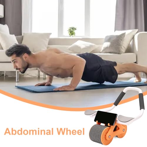 Rodillo de ejercicios abdominal fortalecedor y máquina portátil para entrenar el core 3