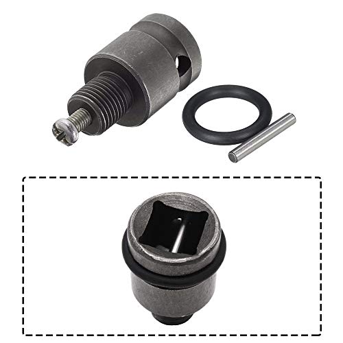Bestgle 2-13Mm Capacity Mount 1/2-20Unf Keyless Drill Chuck Quick Change Conversion Adapter With 1/2 Inch Socket Square Female Adapter #TOP6