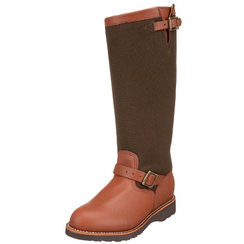Chippewa Men's 17" Pull On 23913 Snake Boot,BrownEsspresso,10 D US