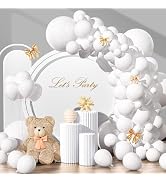 135pcs Pastel Blue Balloons Different Sizes 18" 12" 10" 5" Latex Light Blue Balloon Garland Arch ...