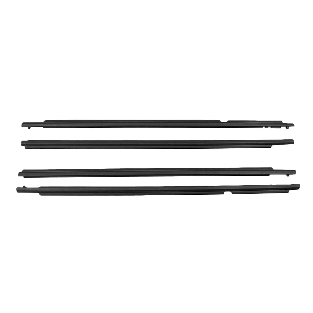 Mzxygkli Black Car Window Weather Strip Car Exterior Window Seal Belt Molding Trim Layer Sealing Strip For Corolla 2009 2010 2011 2012(Black)