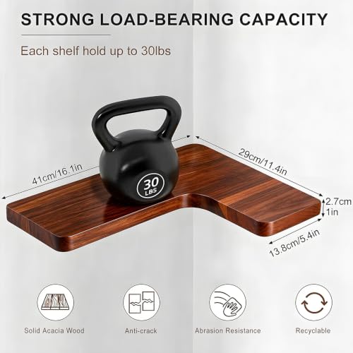 Floating-Corner-Shelves-Wall-Shelf-Set-of-3-Shelves-for-Wall-Storage-Solid-Wood-Shelves-for-Storage-Wall-Mount-Wooden-Display-Shelf-for-Bathroom-Bedroom-Kitchen-Garage-Acacia-3pcs