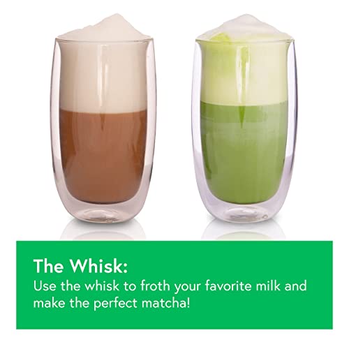 Matchabar Electric Matcha Whisk And Milk Frother | Handheld Matcha Green Tea Mixer And Blender | Usb Rechargeable, Dual Speed, Stainless Steel | Powerful Whisk For Matcha Lattes, Coffee & Other Drinks #TOP6