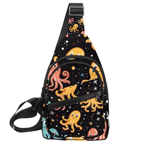 Sac à dos à bandoulière anti-encombrement motif éléphants blancs