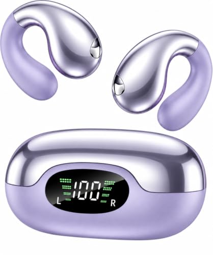 Ultra Open Ear Earbuds, Lightweight Clip On Headphones for Secure Daily Fit - image 1