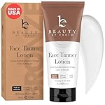 USA Made with Natural & Organic Ingredients Face Tanner - Face Self Tanning Lotion, Non Toxic Self Tanner for Face, Gradual Tan Lotion, Sunless Moisturizer for Fake Tan for Women & Men