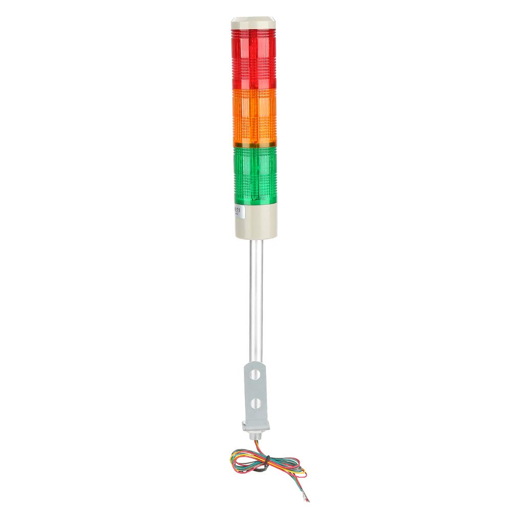 Luce Occupata, Controller Semaforo AC 220V LED Spia Luminosa, BEM-50-3T-D, Indicatore di Attenzione, Luce Costante, per Apparecchiature di Automazione, Catena di Montaggio,