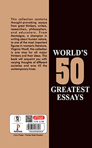Image of 50 World's Greatest Essays
