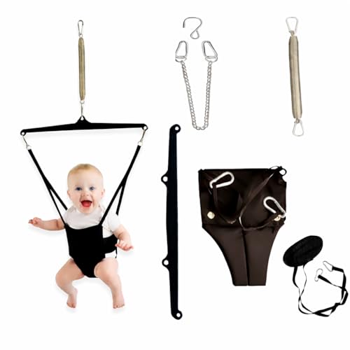 Image of Braintastic 2 in 1 Baby Jumper and Walking Harness with Door Clamp Walk Trainer Infant Activity Bouncer for Coordination and Active Play 6 to 12 Months