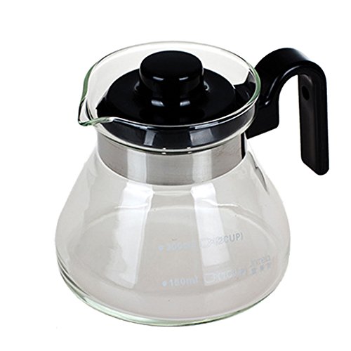 300 Server Standard Glass Coffee Pot + Pull Over Spout Serving Pot