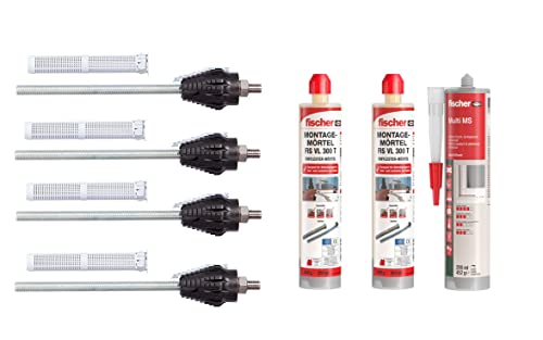 Fischer Thermax Set M12 16/170 incl. Mörtel FIS VL 300 T und Dichtmasse Cover