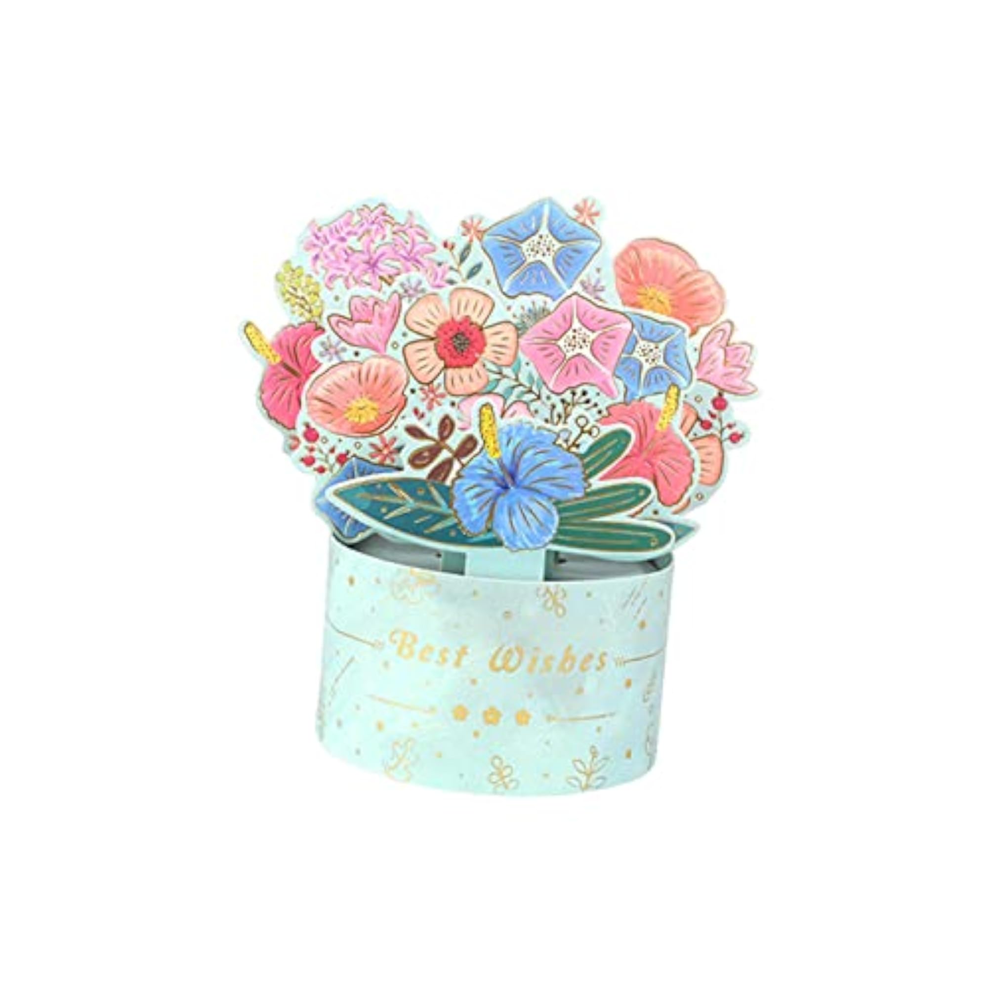 3D Greeting Card Gift Card for Birthday and Mother's Day