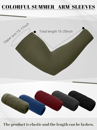 Image of Boao 10 Pcs UV Arm Sleeves Tattoo Cover