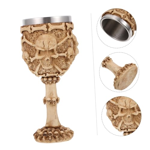 CIYODO 1 Unidade Caneca De Caveira Copos De Vidro Copo De Vidro Do Crânio Copos De Caveira Xícara Co