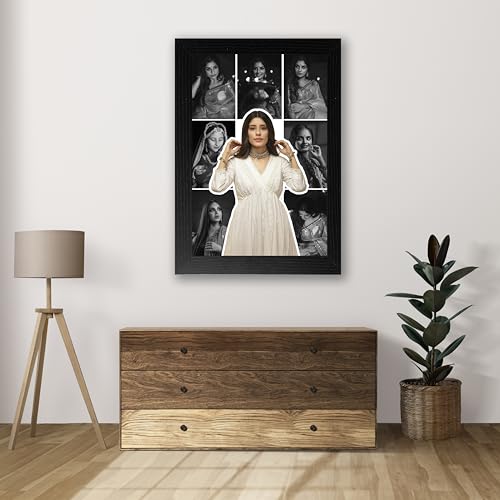 Image of Shrikant Art Personalized Photo Collage for Women | Custom Portrait Frame with Multiple Photos | Stylish Memory Frame for Wall Decor | Gift for Birthday, Festive & Special Moments