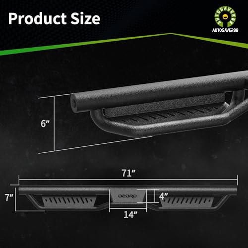 Estribos para RAM 1500 Crew Cab 2019-2026, Negro miniatura 6