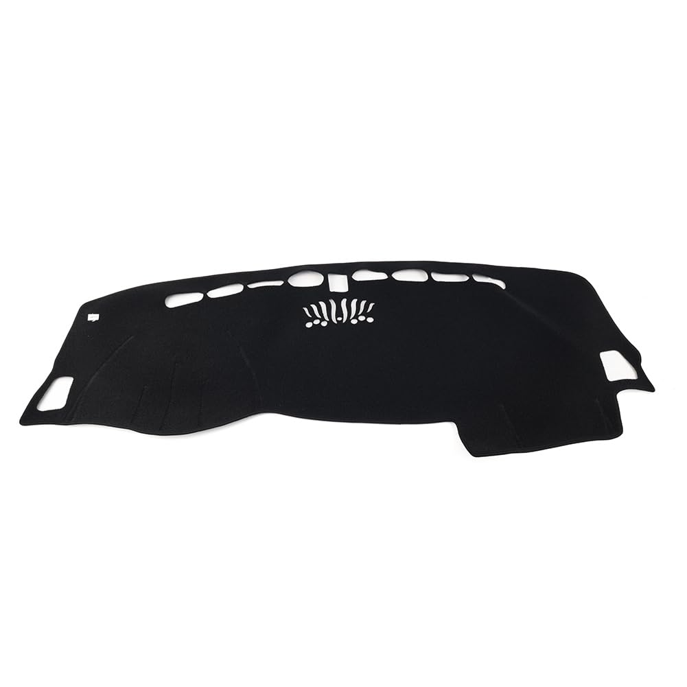 Newsmarts Dashboard Cover Dash Mat Silicone Non-Slip Sun Shade For Kia For Sportage 2016-2022,BLACK LHD