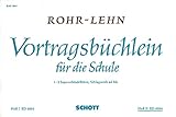  Vortragsbüchlein für die Schule: Beiheft zum \