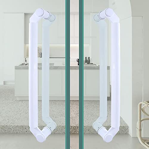 Poignées de porte rondes en verre pour un accueil chaleureux et lumineux